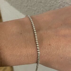 Roberto Coin 18W diamond tennis bracelet